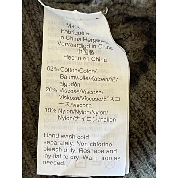 MADEWELL Patch Pocket Knit Sweater Dark Forest Green XXS - Picture 6 of 6